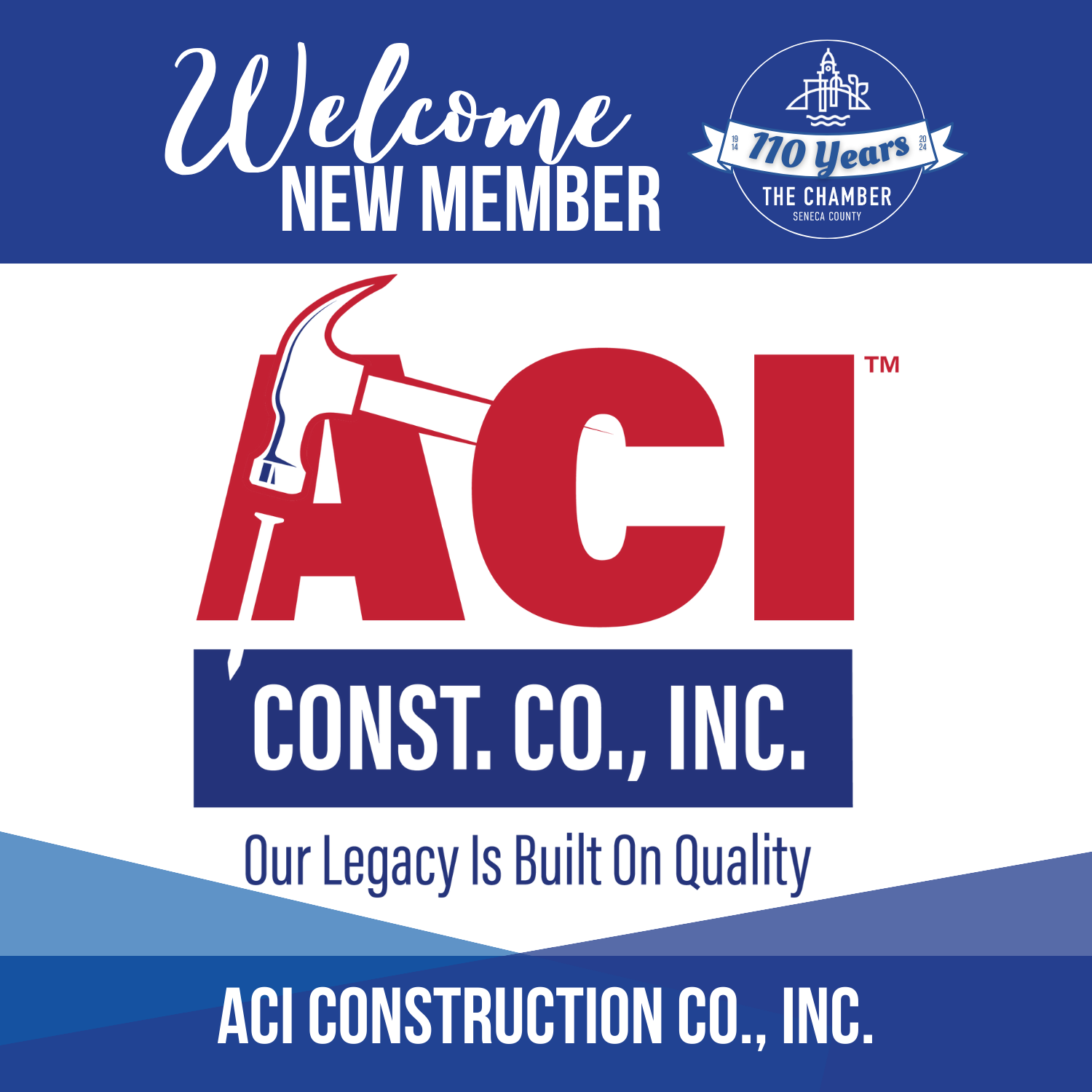 New Member: ACI Construction Co., Inc.