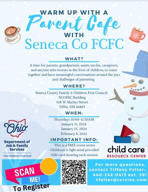 Parent Cafe with Seneca County Family & Children First Council