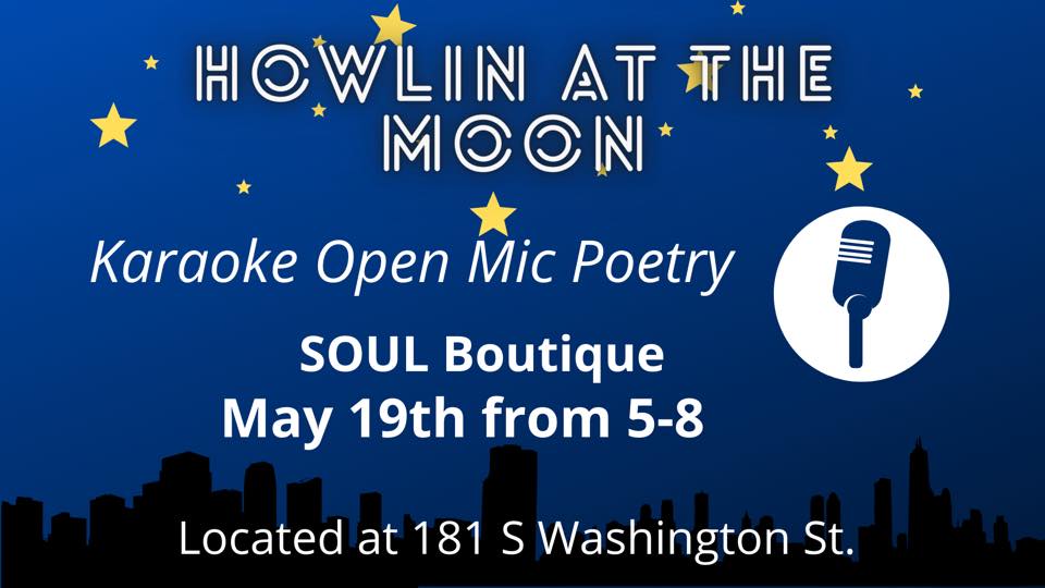Howlin' At The Moon - Karaoke Open Mic Poetry
