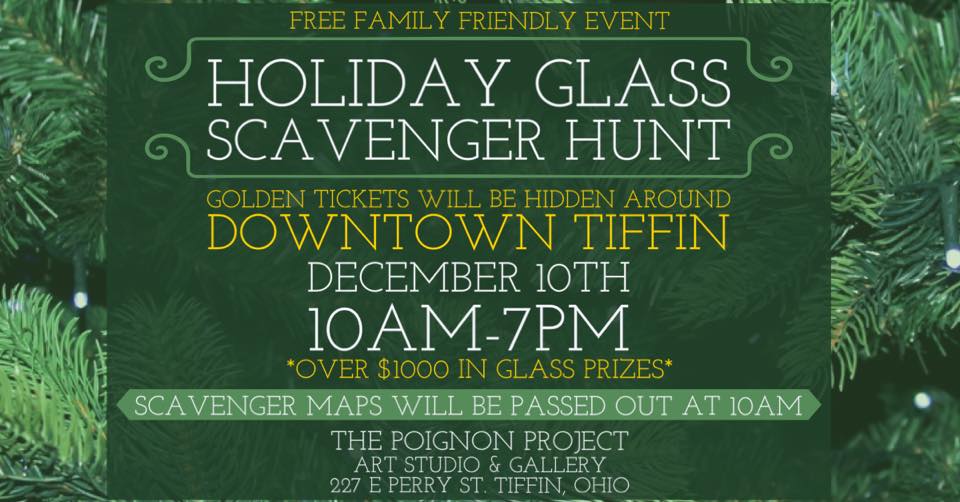 7th Annual Holiday Glass Scavenger Hunt
