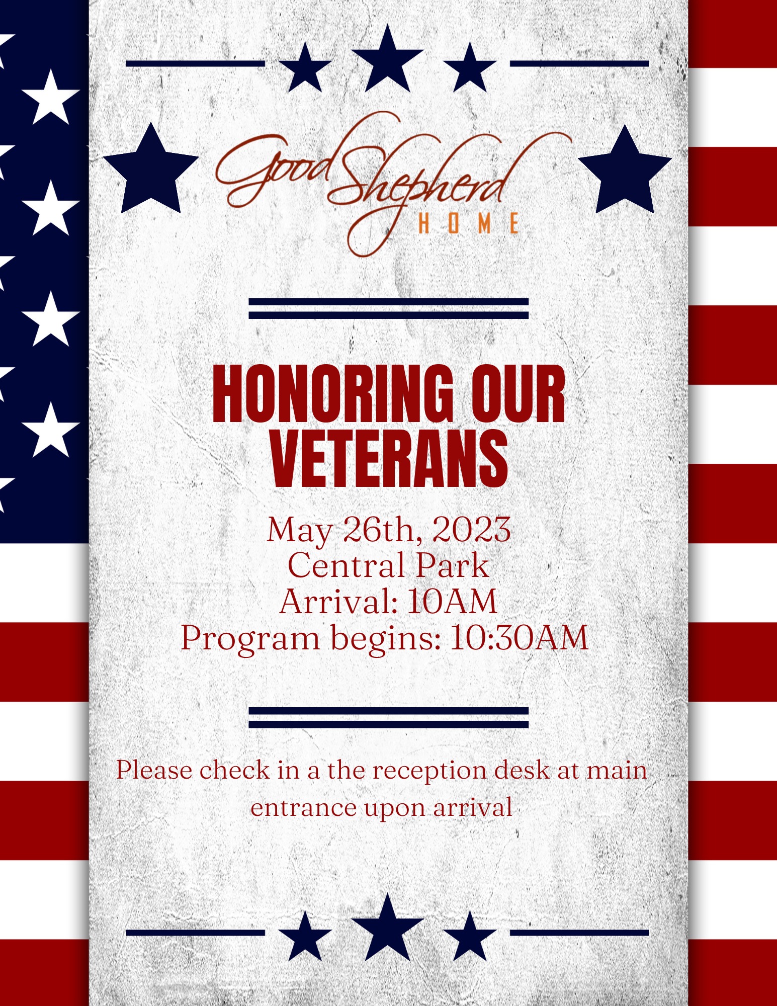 Honoring Our Veterans Celebration