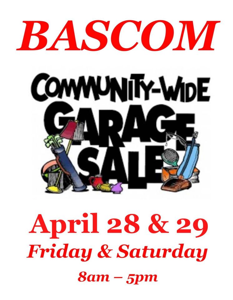 Bascom Community Wide Garage Sale
