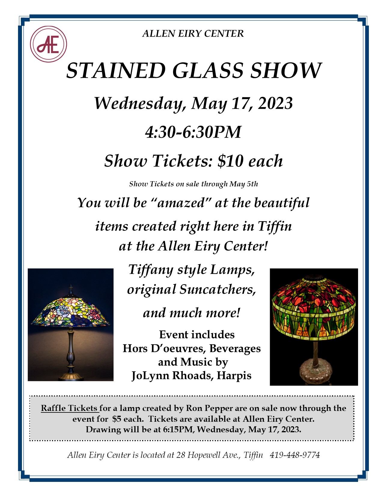 Allen Eiry Center Stained Glass Show