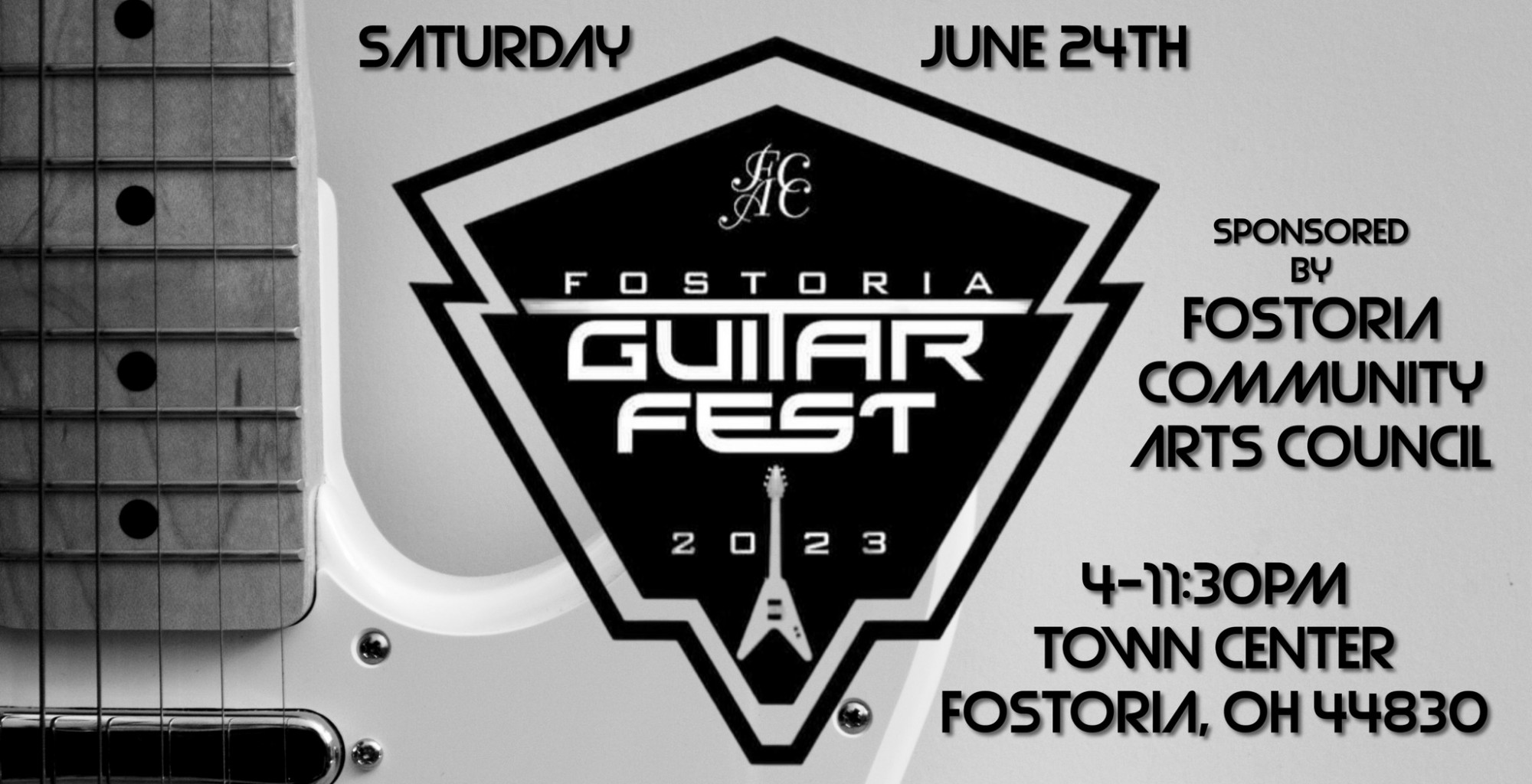Fostoria Community Arts Council | Guitar Fest