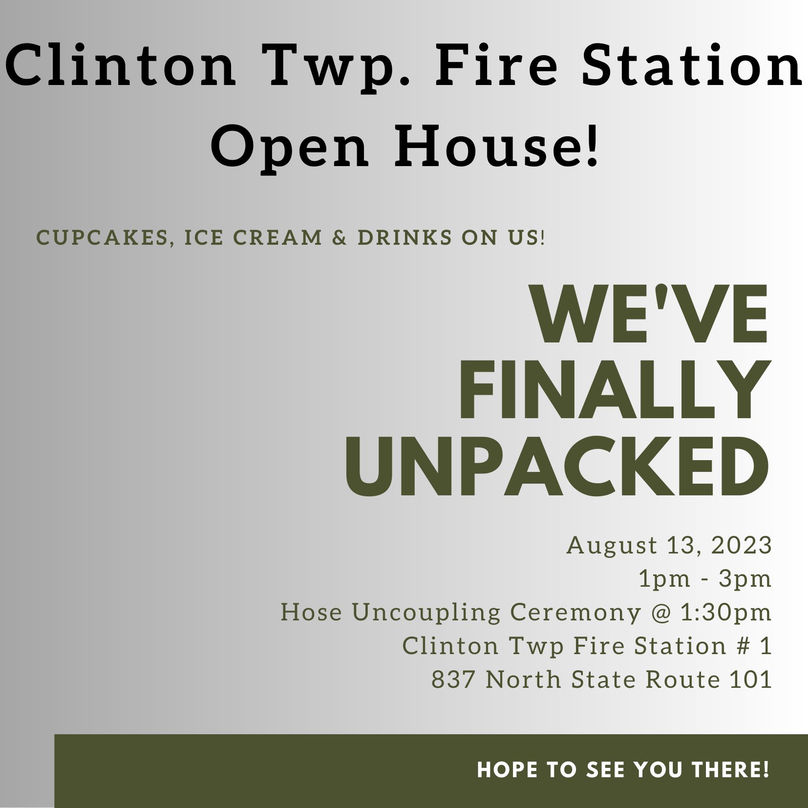 Clinton Twp. Fire Station Open House