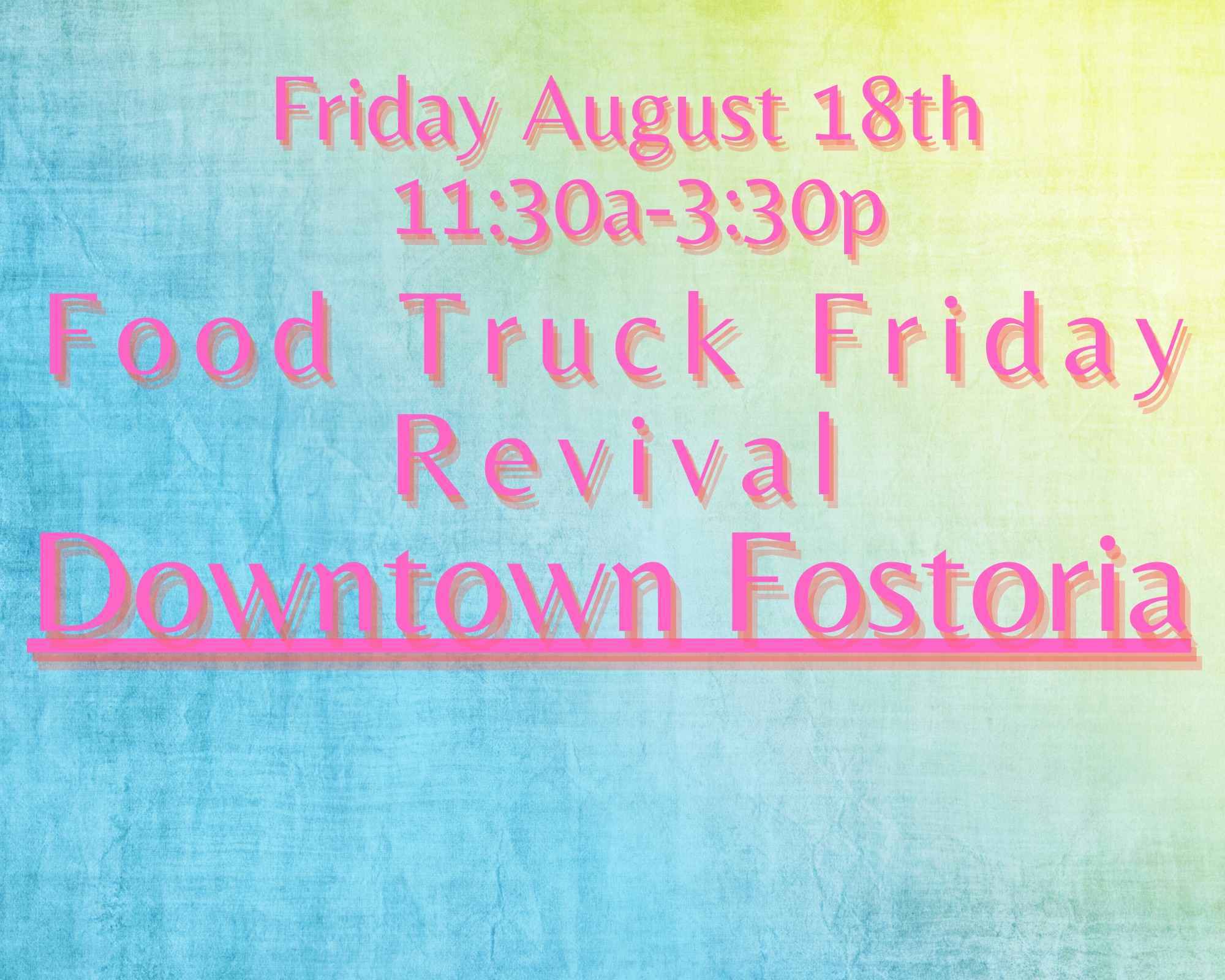 Food Truck Friday Revival