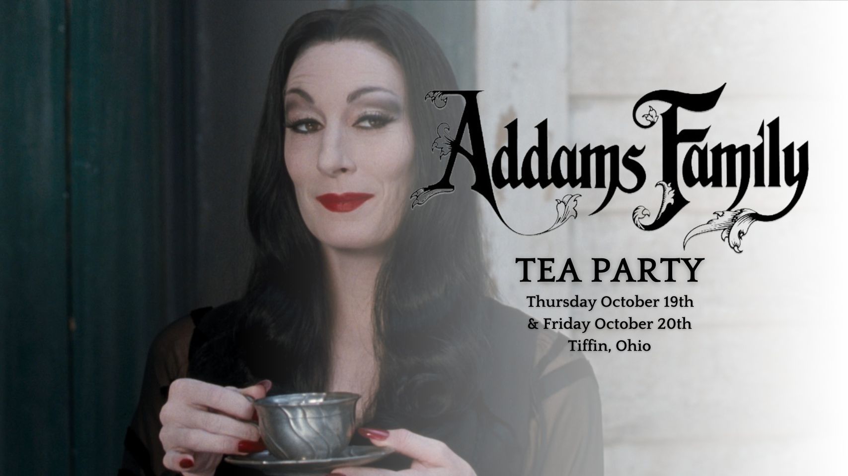 Addams Family Tea Party