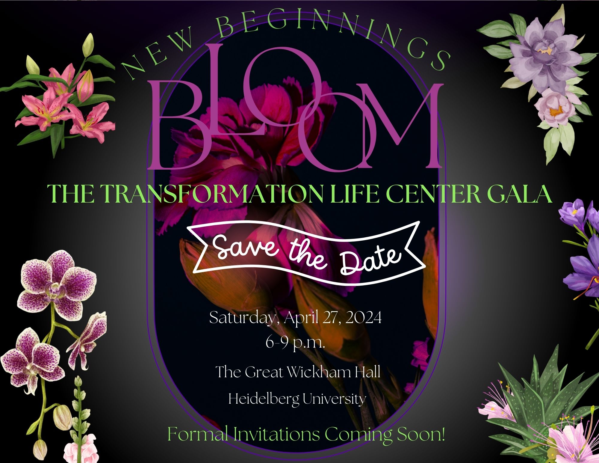 New Beginnings Bloom TLC Gala