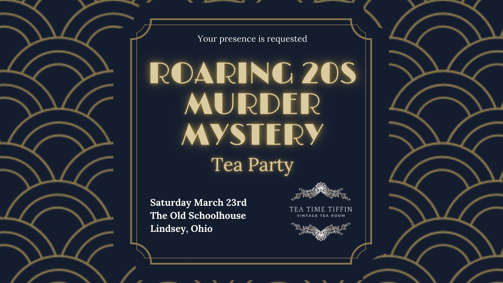 Roaring 20's Murder Mystery Tea Party