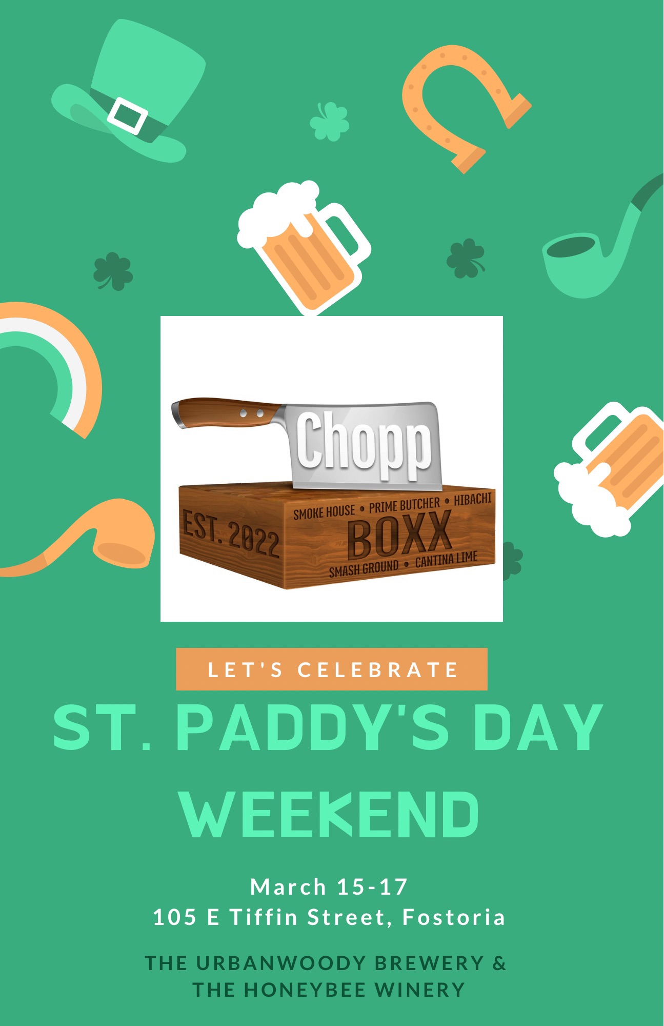 Chopp Box - St. Patrick's Day Weekend
