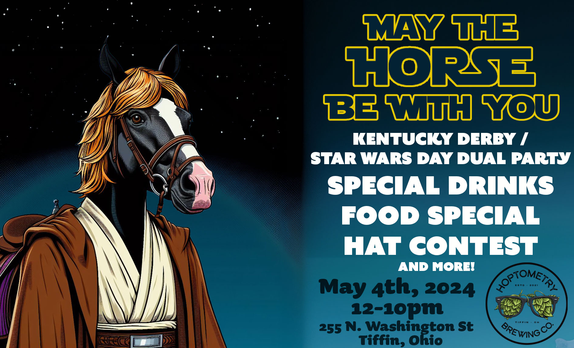 Kentucky Derby/Star Wars Day Dual Party