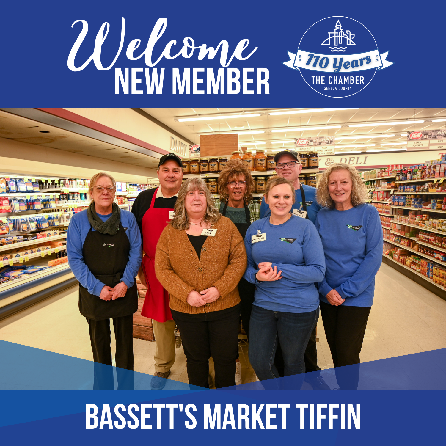 New Member: Bassett's Market Tiffin