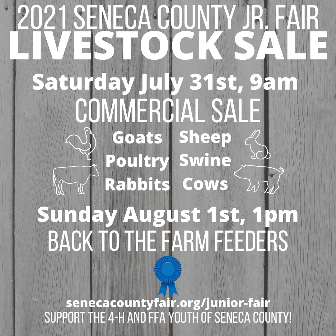 2021 Seneca County Jr. Fair Livestock Sale