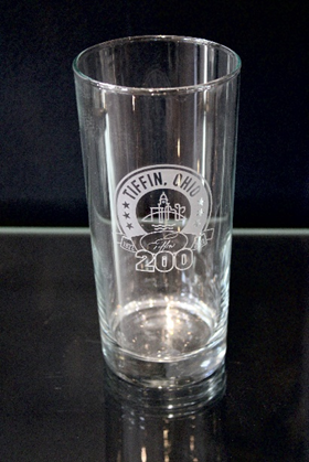 Hawkes Crystal Selling Tiffin Bicentennial Glass Souvenirs