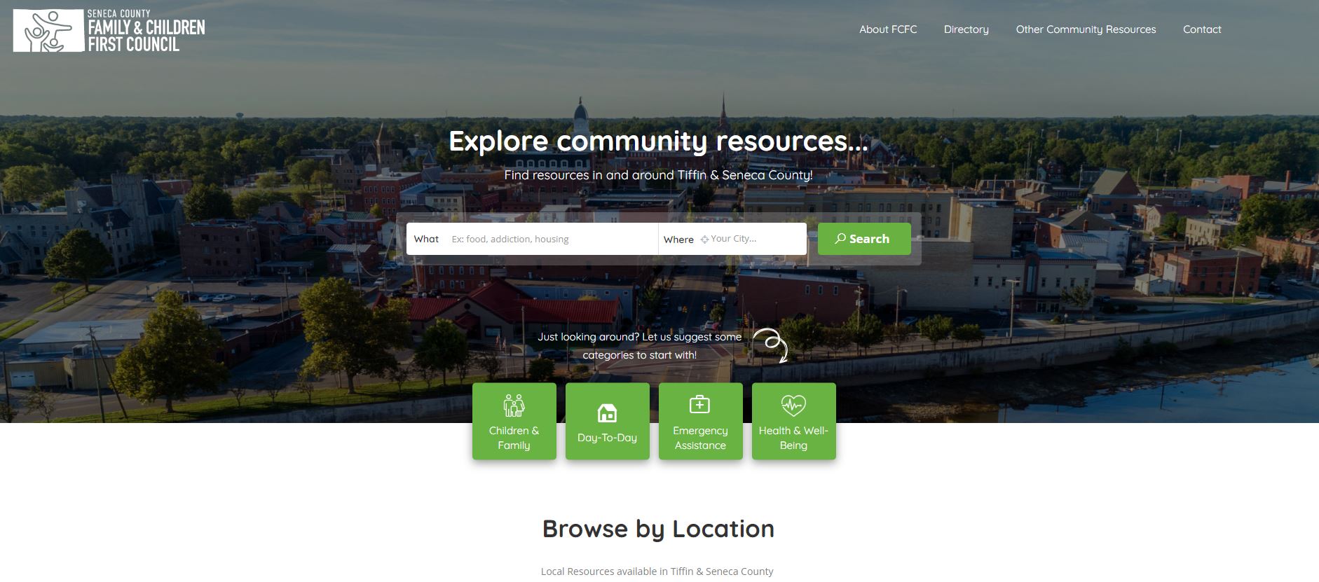 New website for Seneca County Family & Children First Council