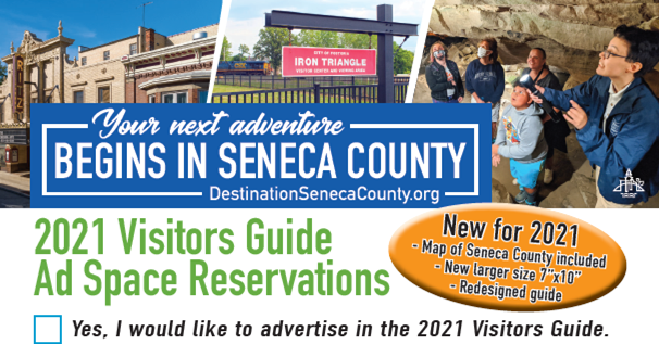 Destination Seneca County Announces 2021 Visitor Guide Changes