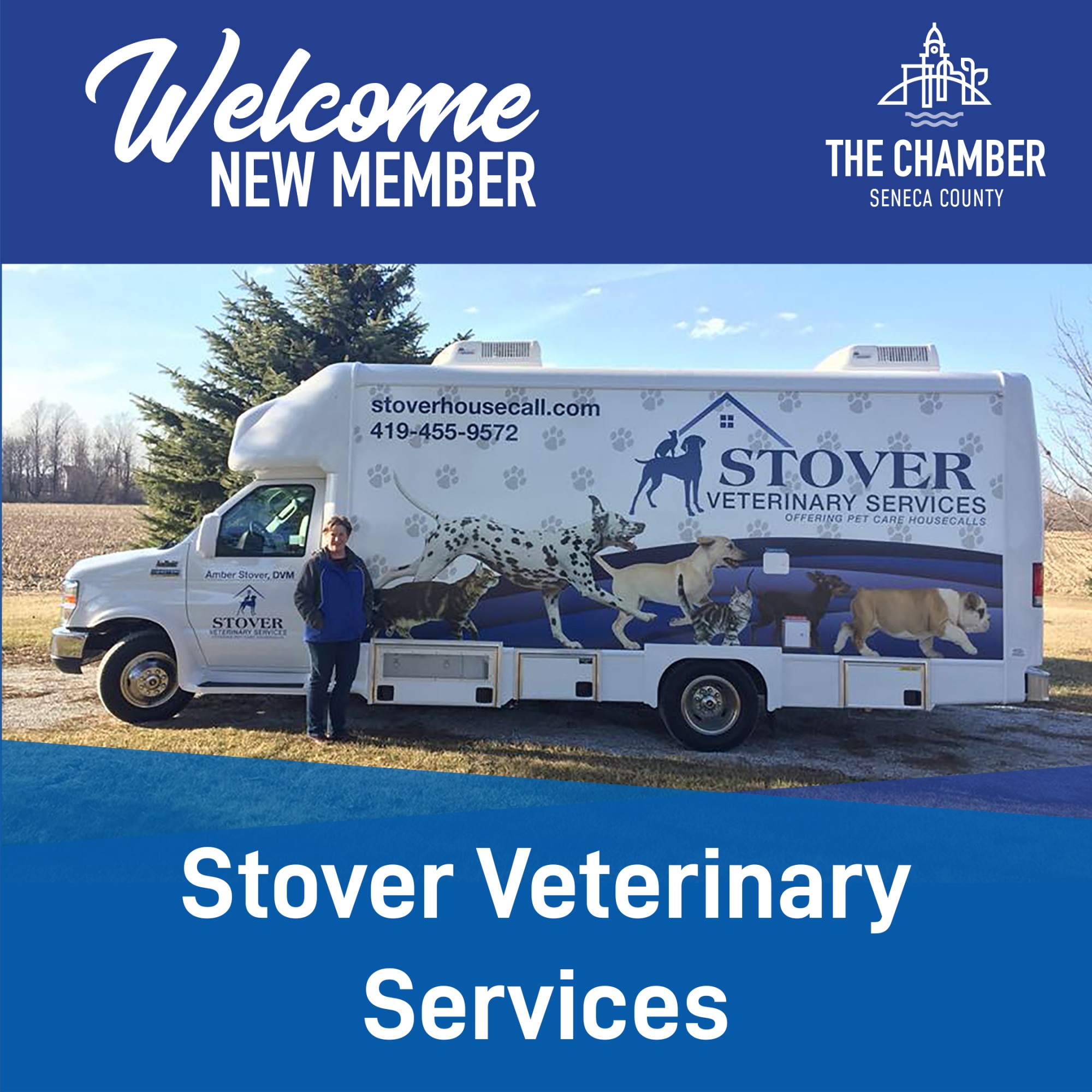 New Member:  Stover Mobile Veterinary Service