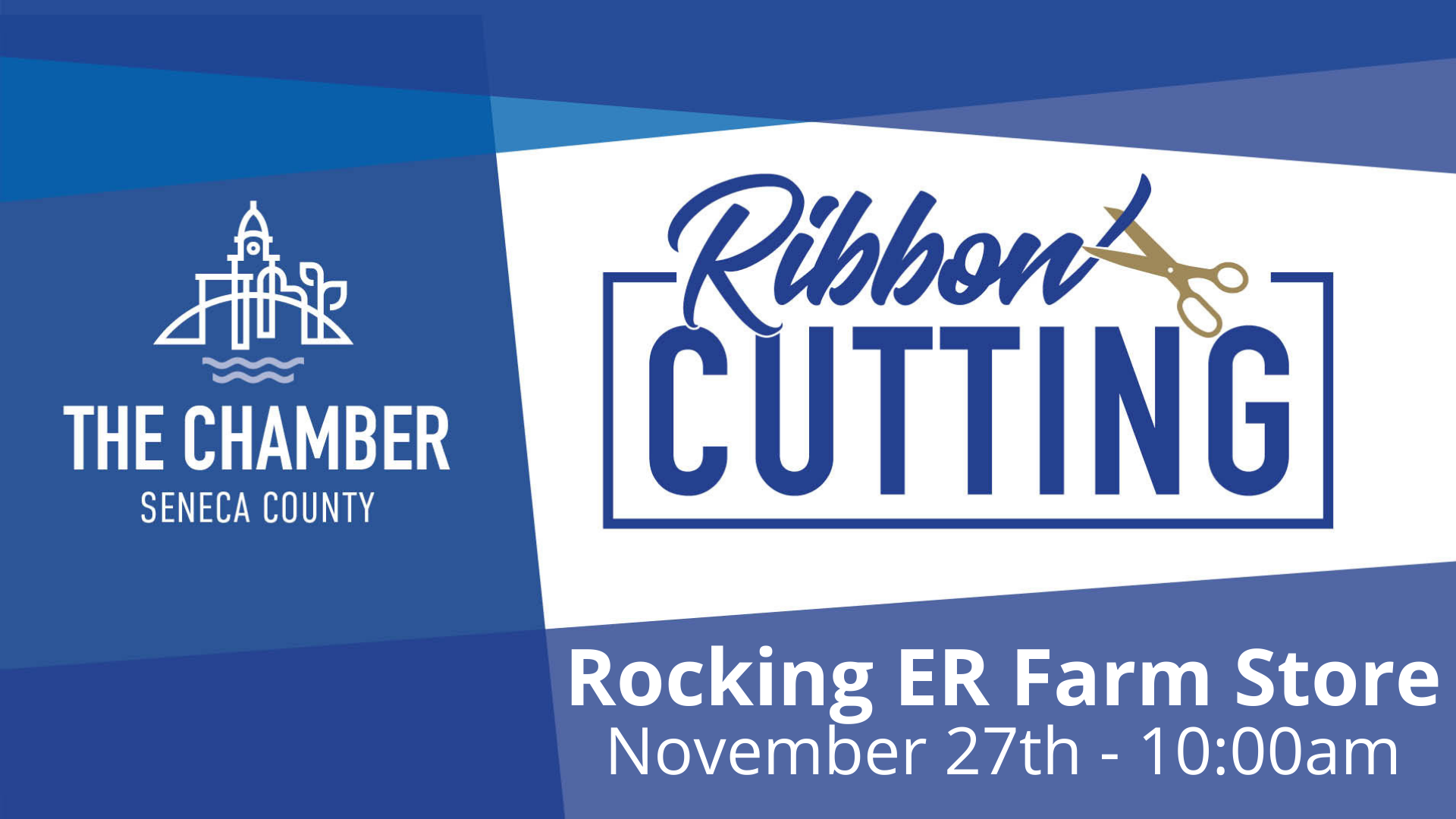 Ribbon Cutting:  Rocking ER Farm Store