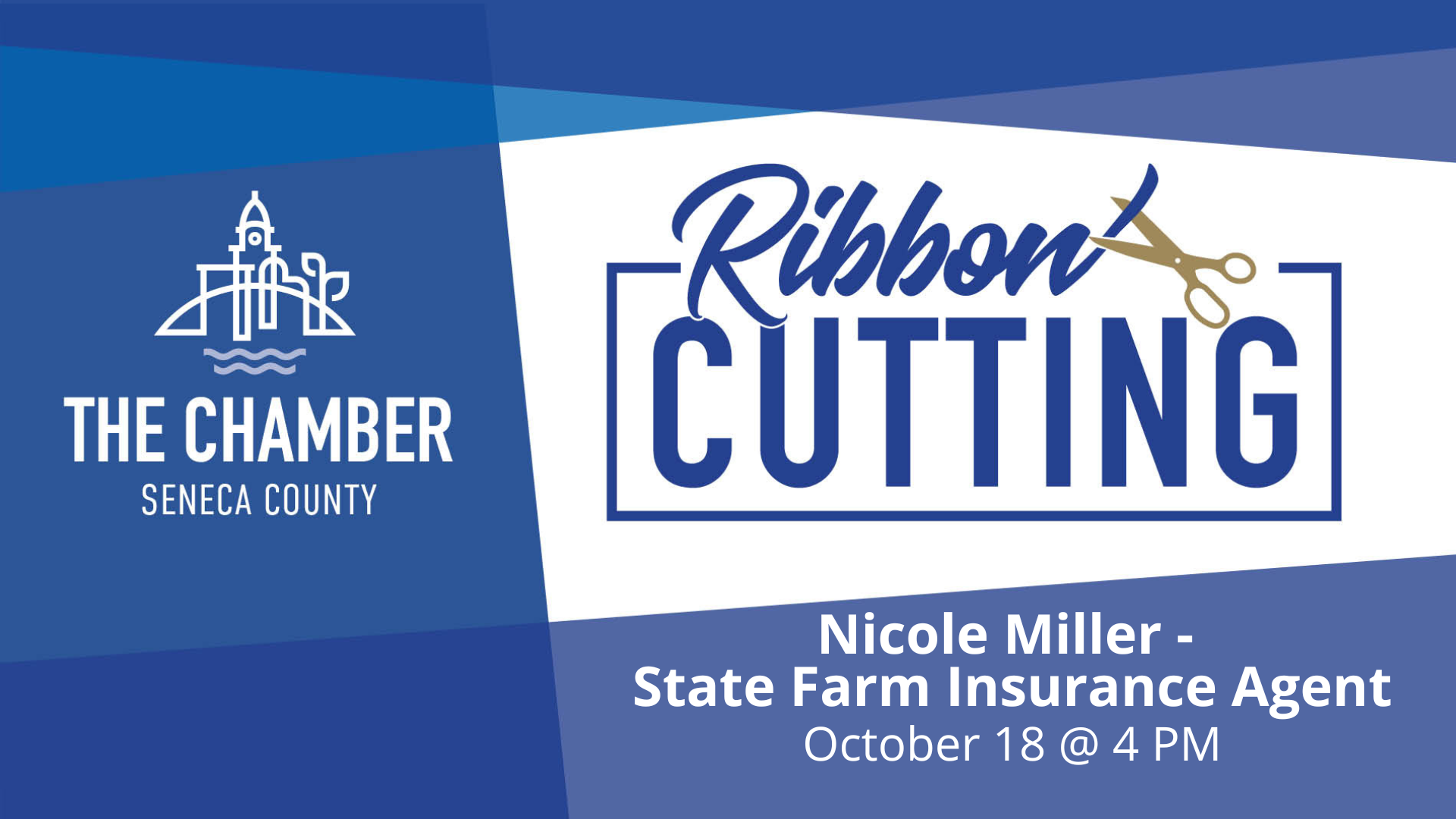 Ribbon Cutting Nicole Miller - State Farm