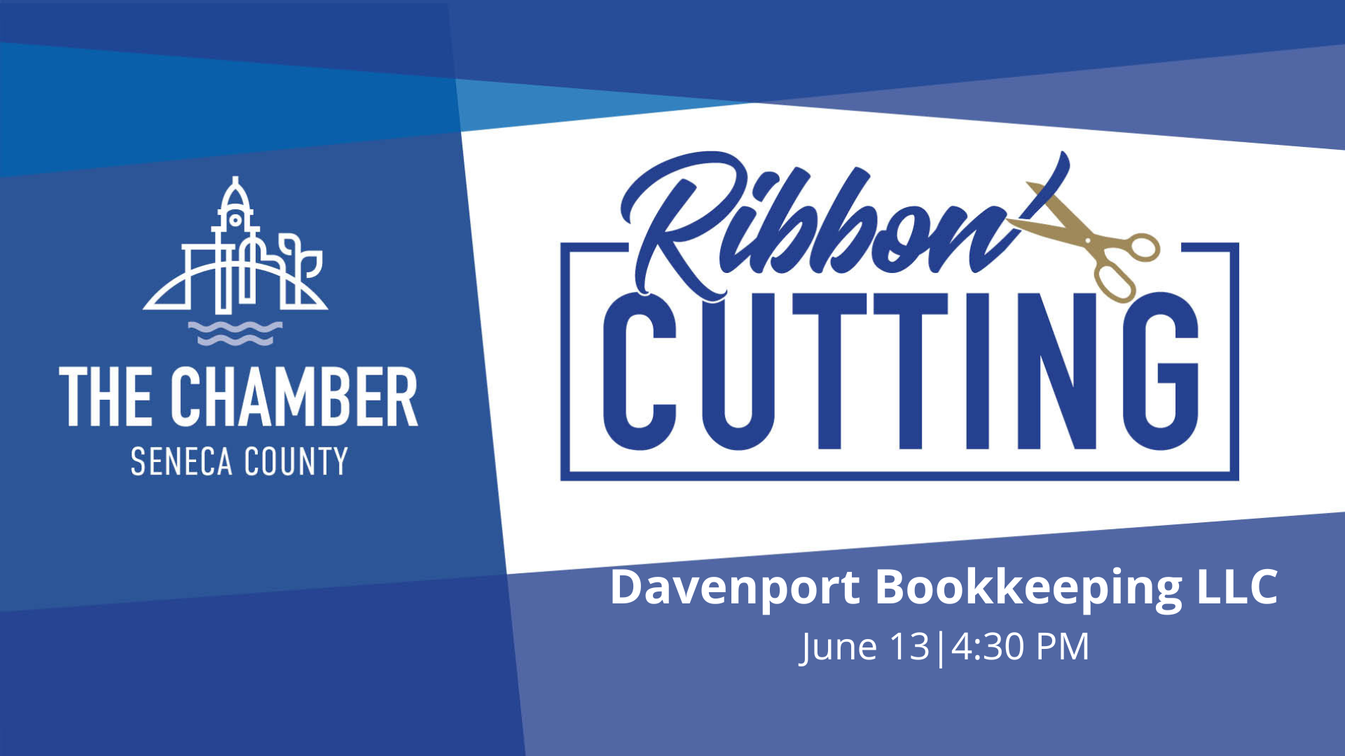 Davenport Bookkeeping Ribbon Cutting
