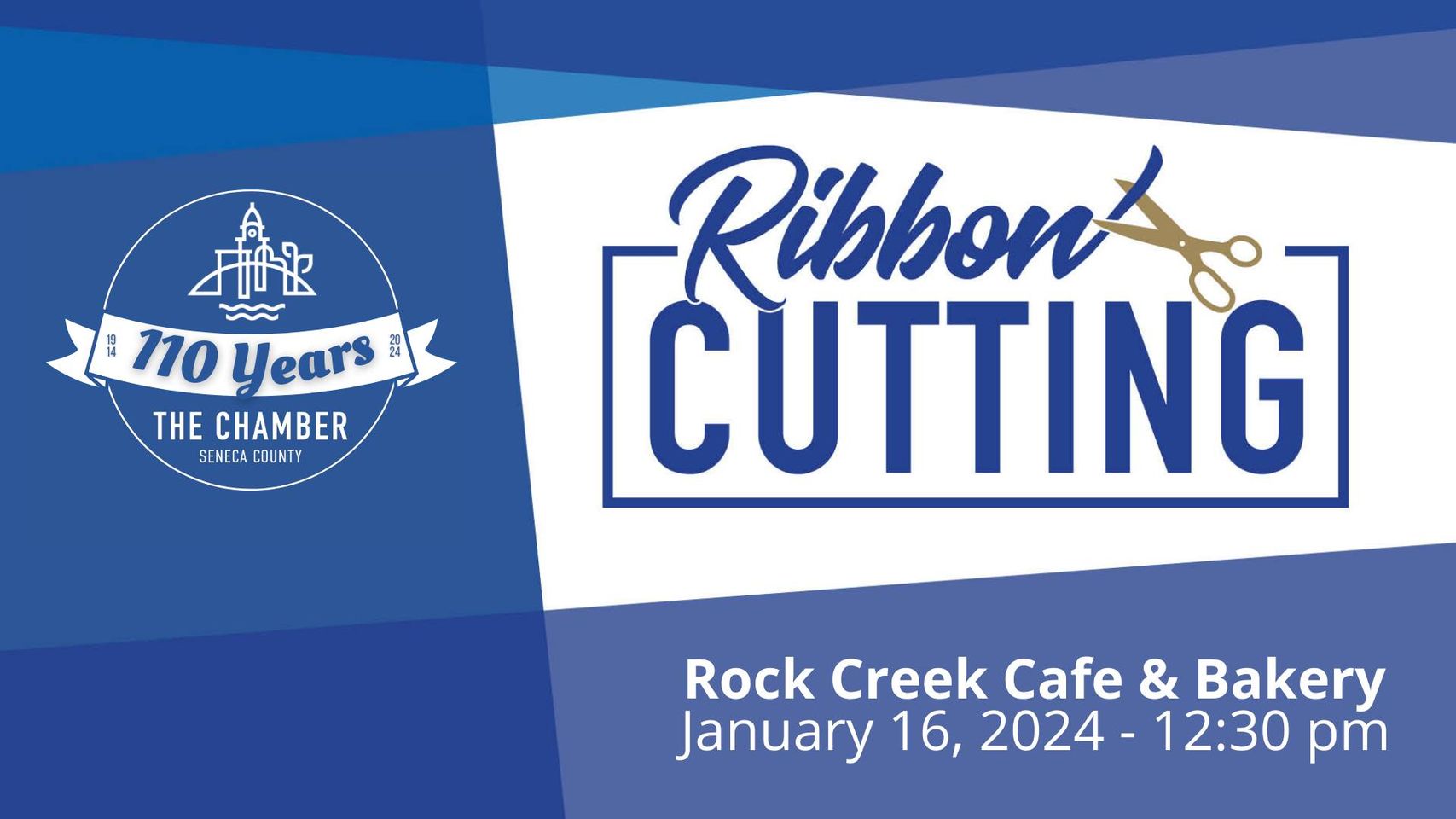 Ribbon Cutting Rock Creek Cafe & Bakery