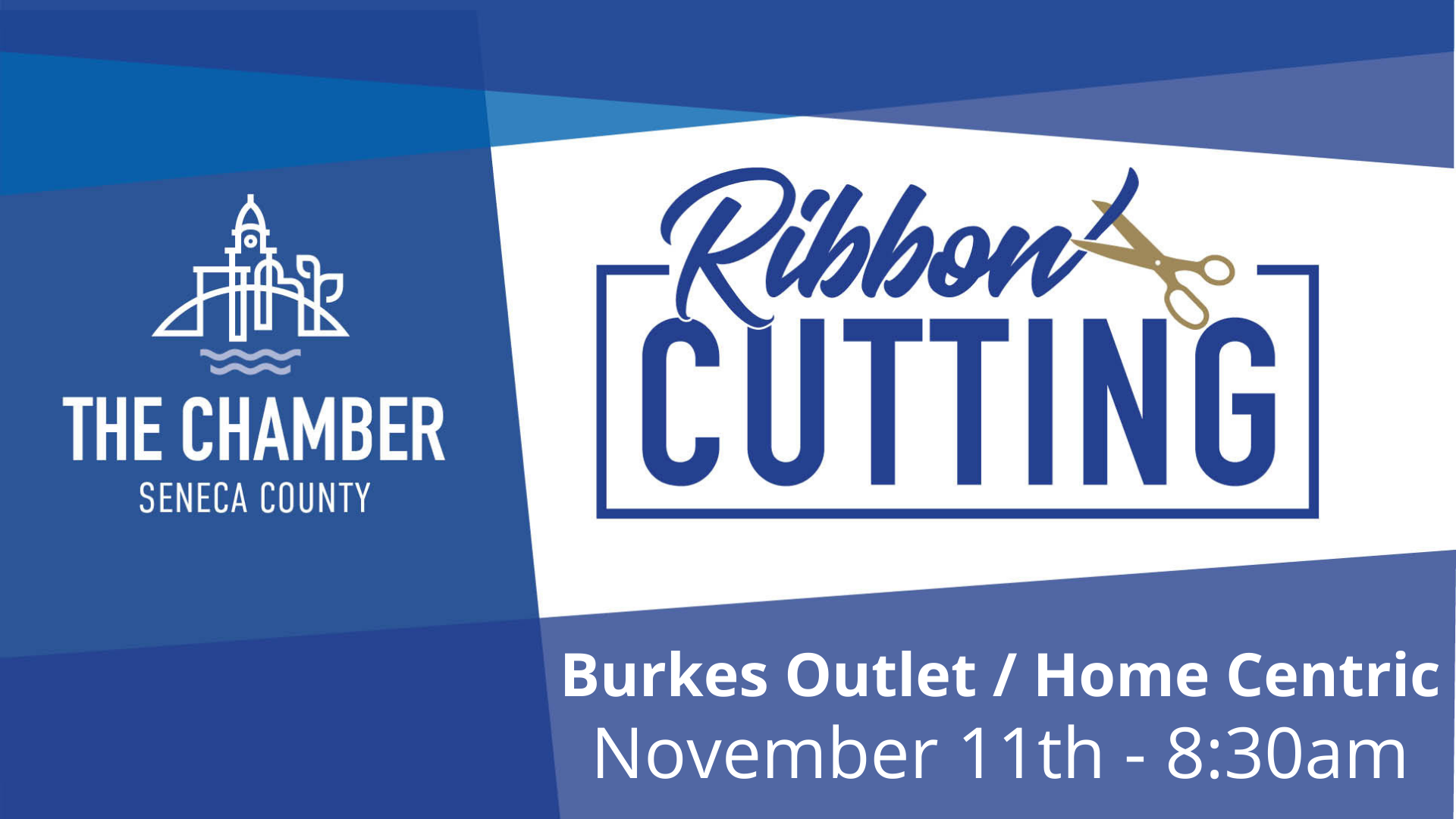 Ribbon Cutting:  Burkes Outlet/Home Centric