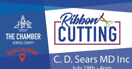 Ribbon Cutting & Open House:  C. D. Sears MD, Inc.