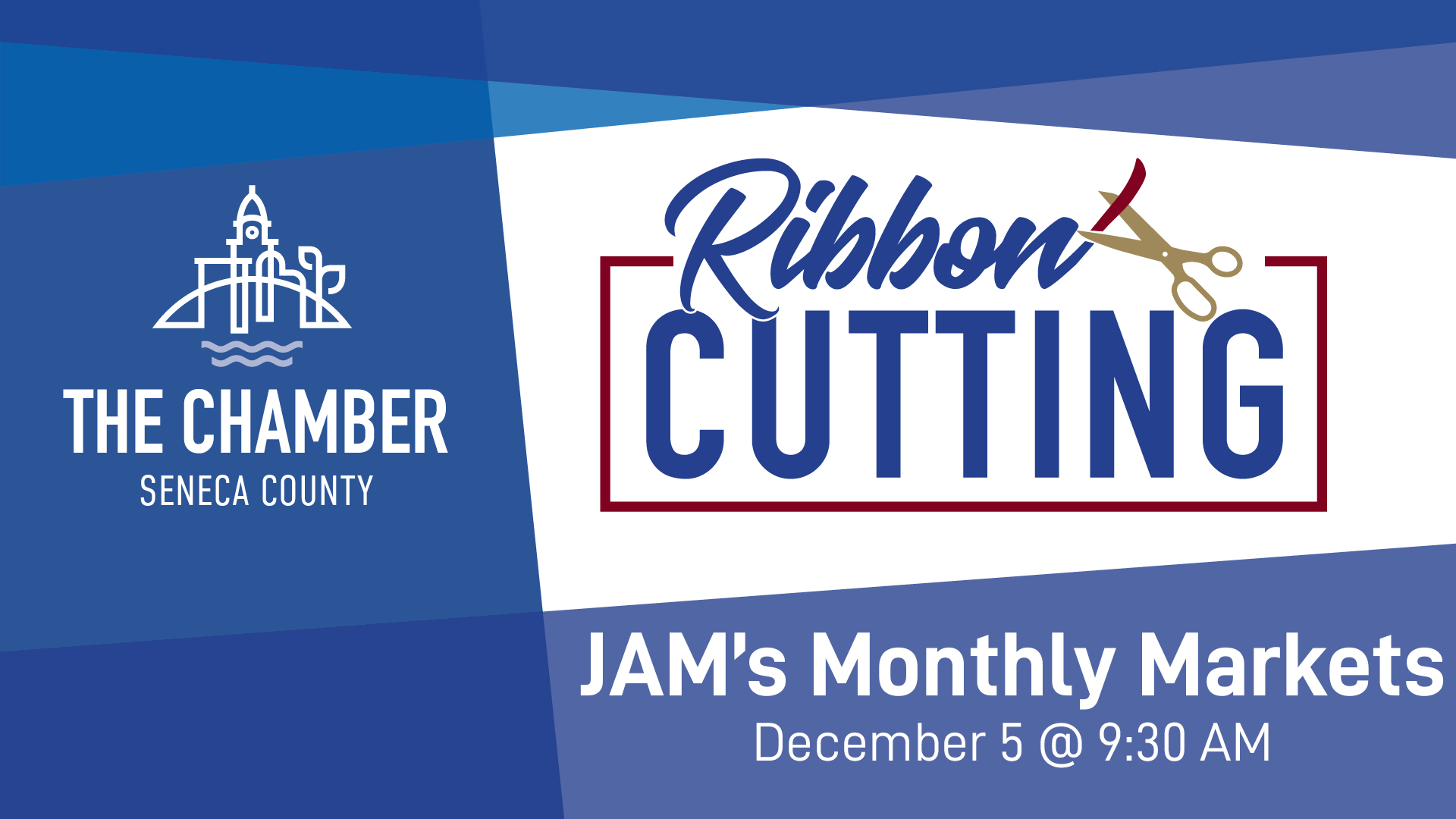 Ribbon Cutting:  JAM's Monthy Markets