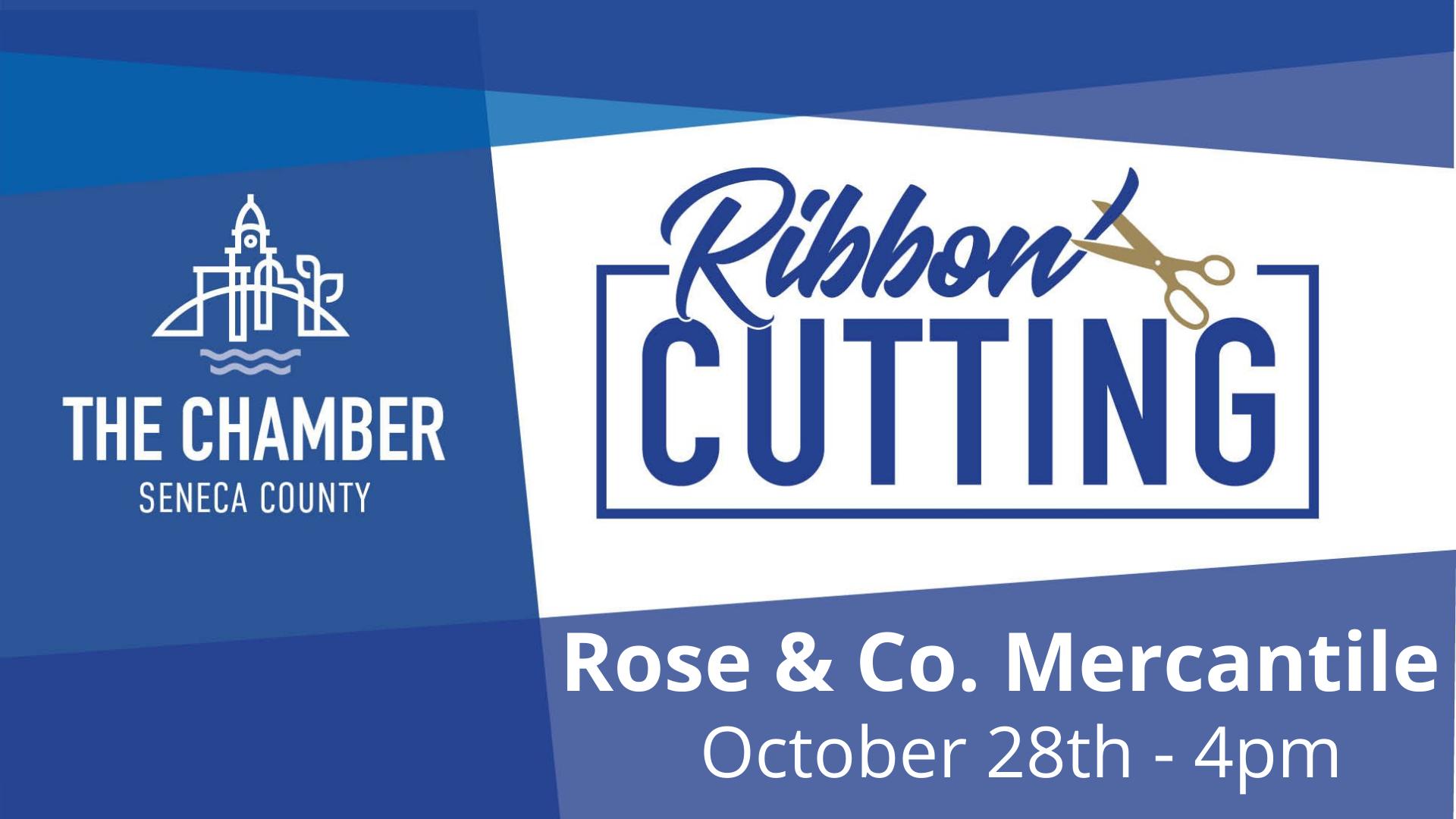 Ribbon Cutting:  Rose & Co. Mercantile