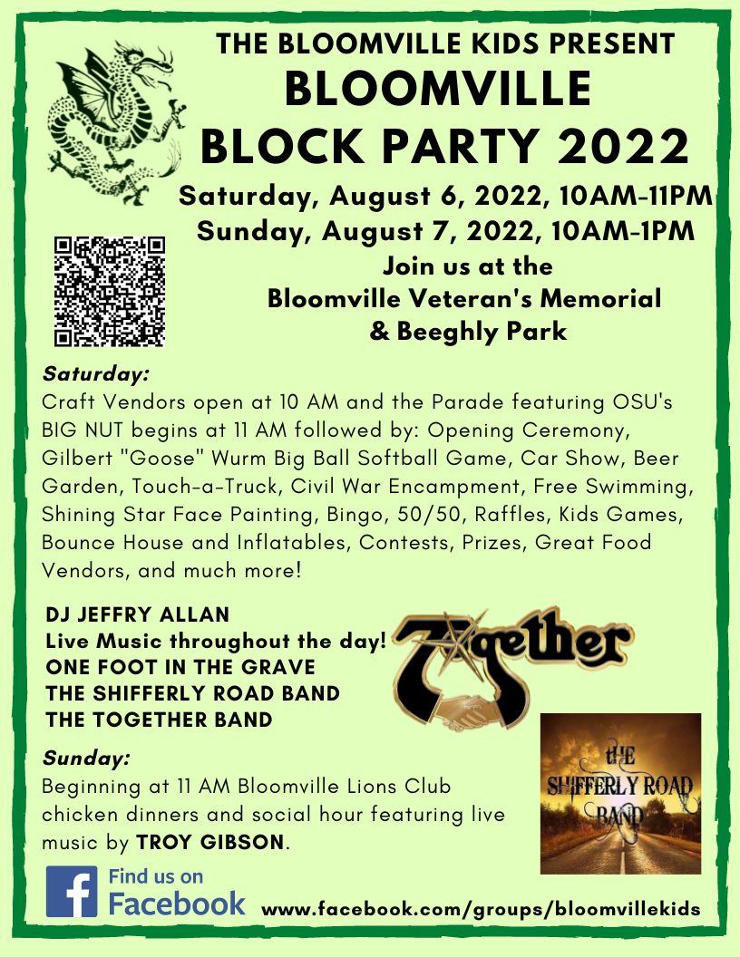 2022 Bloomville Block Party