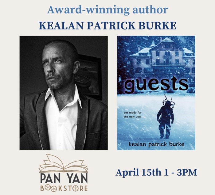 Pan Yan Hosts Award-Winning Horror Author Kealan Patrick Burke