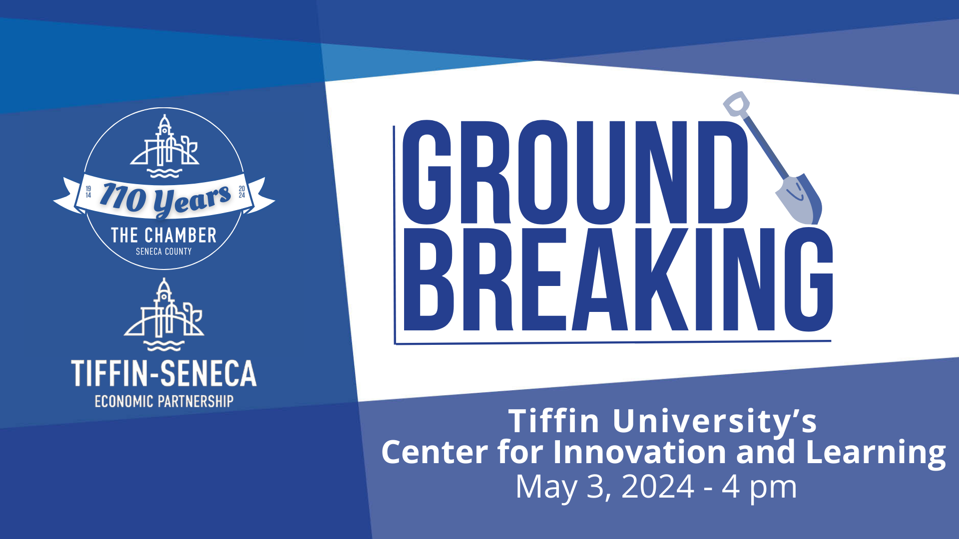 Groundbreaking Ceremony | Tiffin University's Center for Innovation and Learning