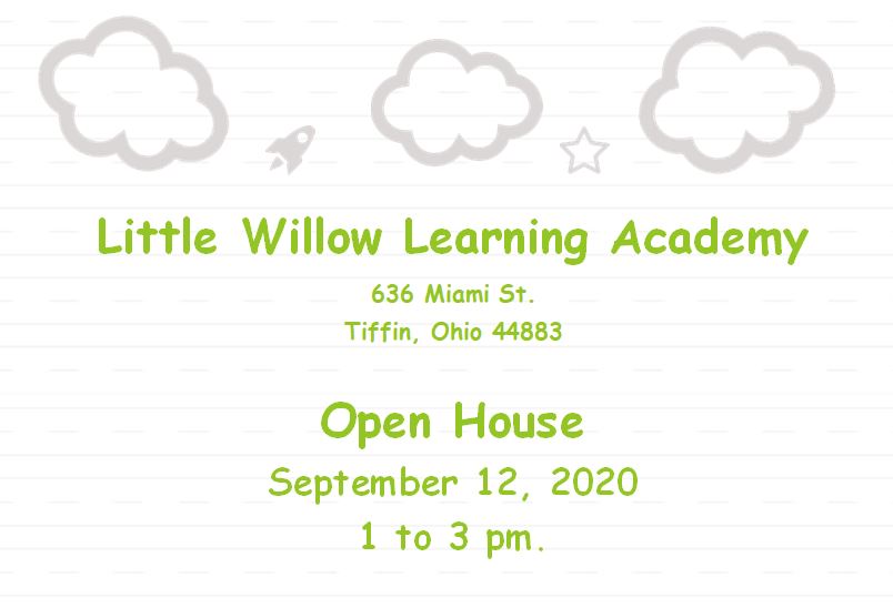 Open House:  Little Willow Learning Academy, LLC