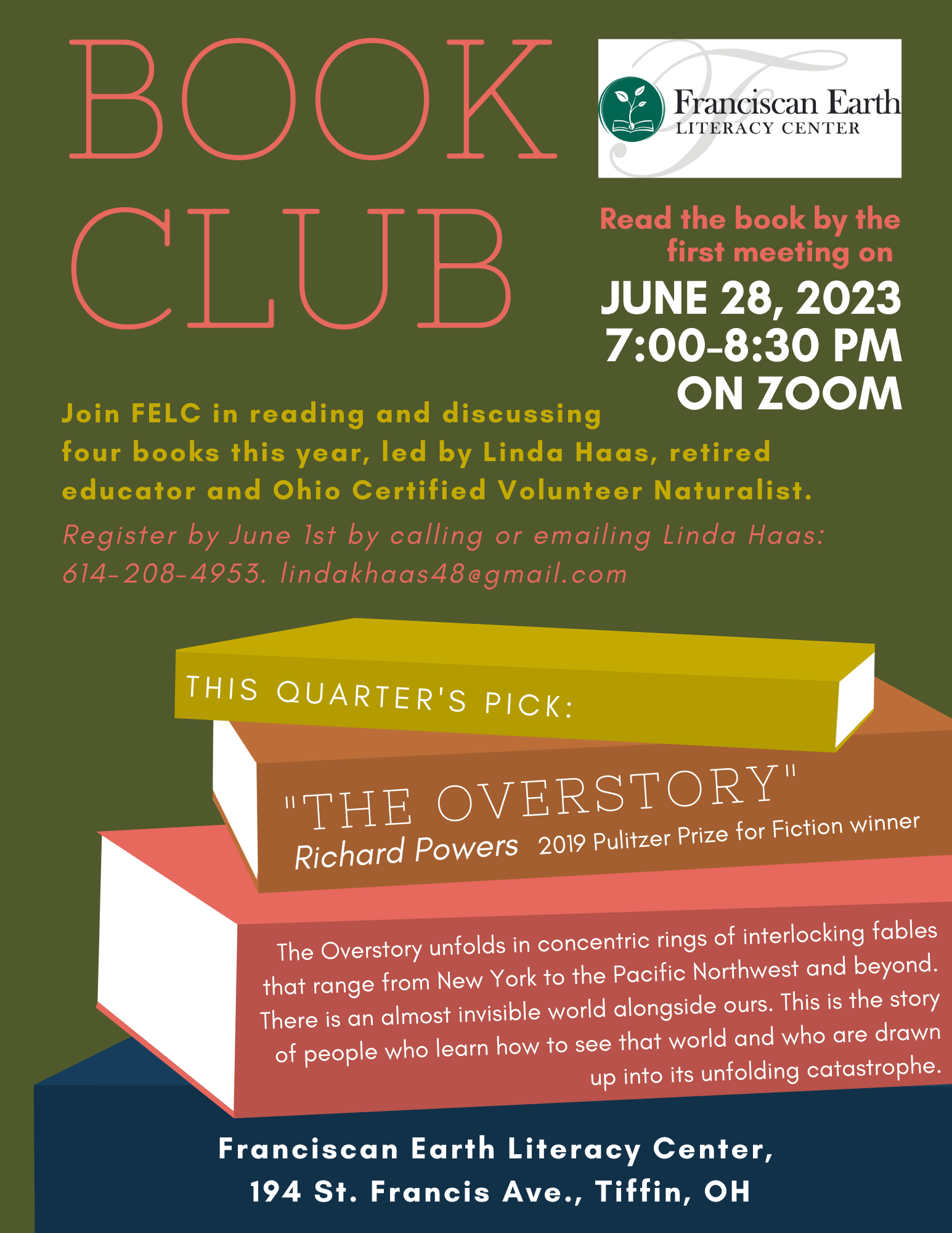 Franciscan Earth Literacy Center | Book Club