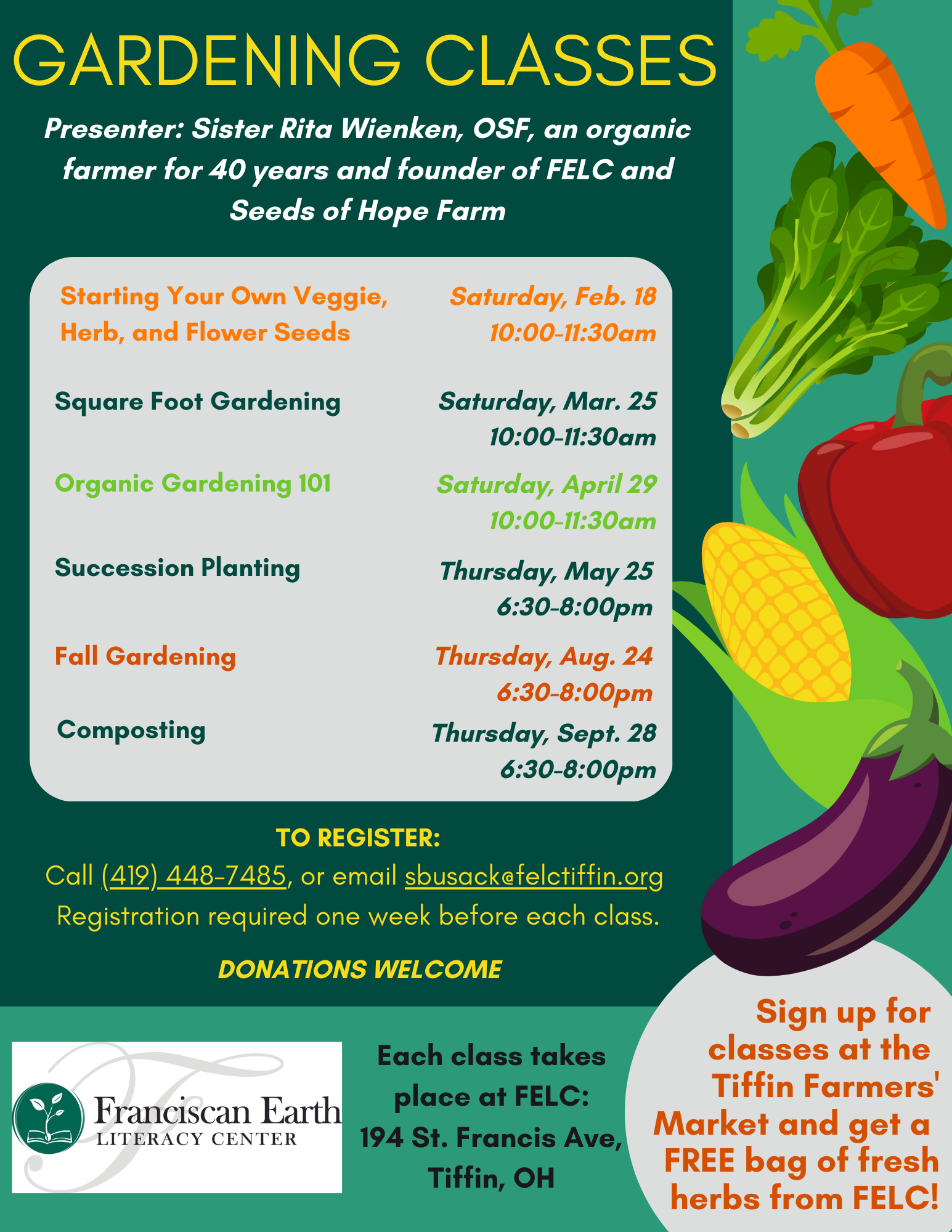 Franciscan Earth Literacy Center | Square Foot Gardening
