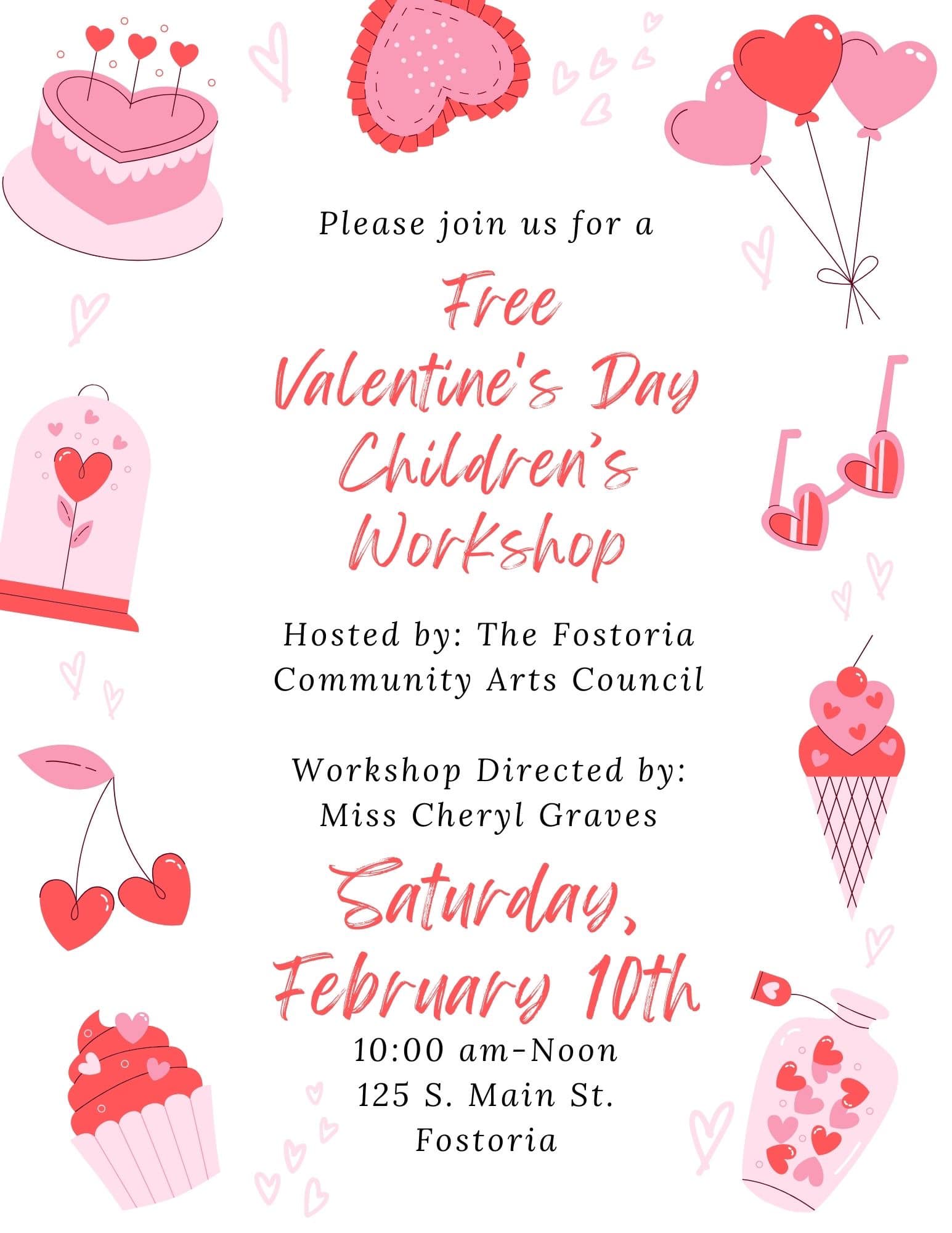 Valentine's Day Children's Workshop