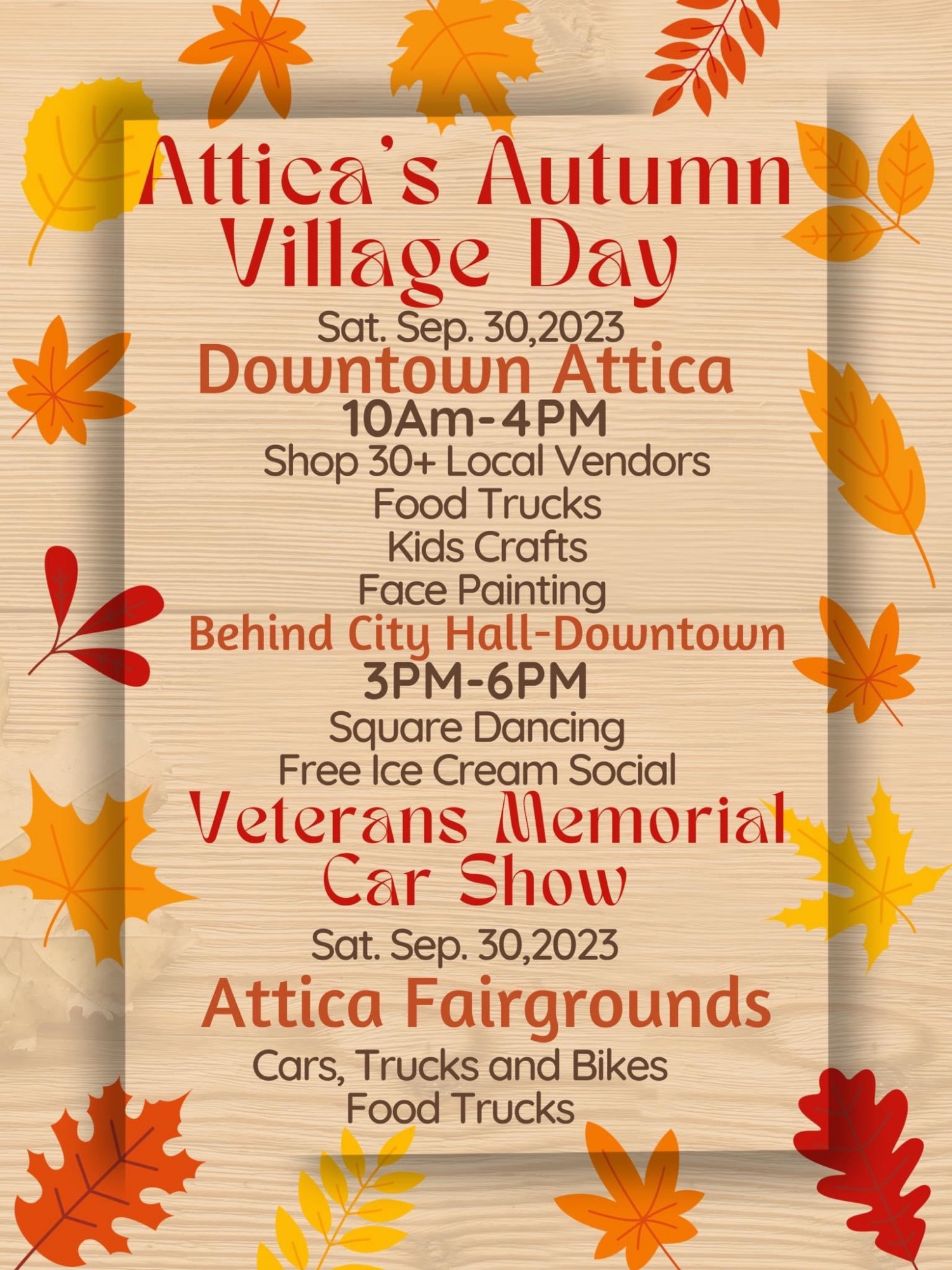 Attica's Autumn Village Day