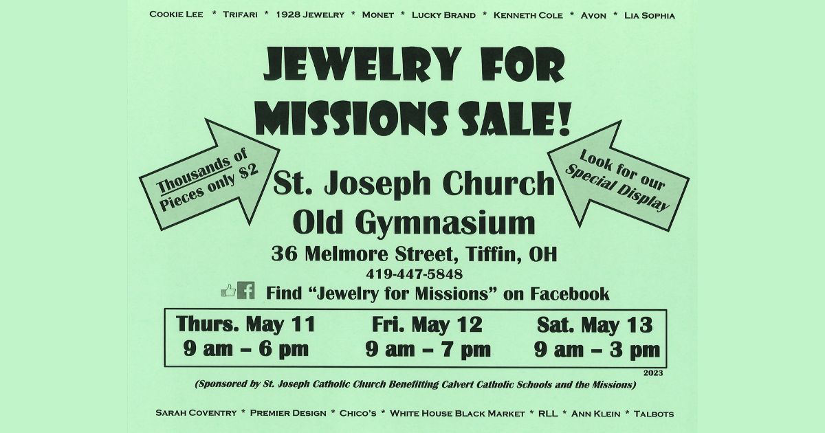 Jewelry For Missions Sale
