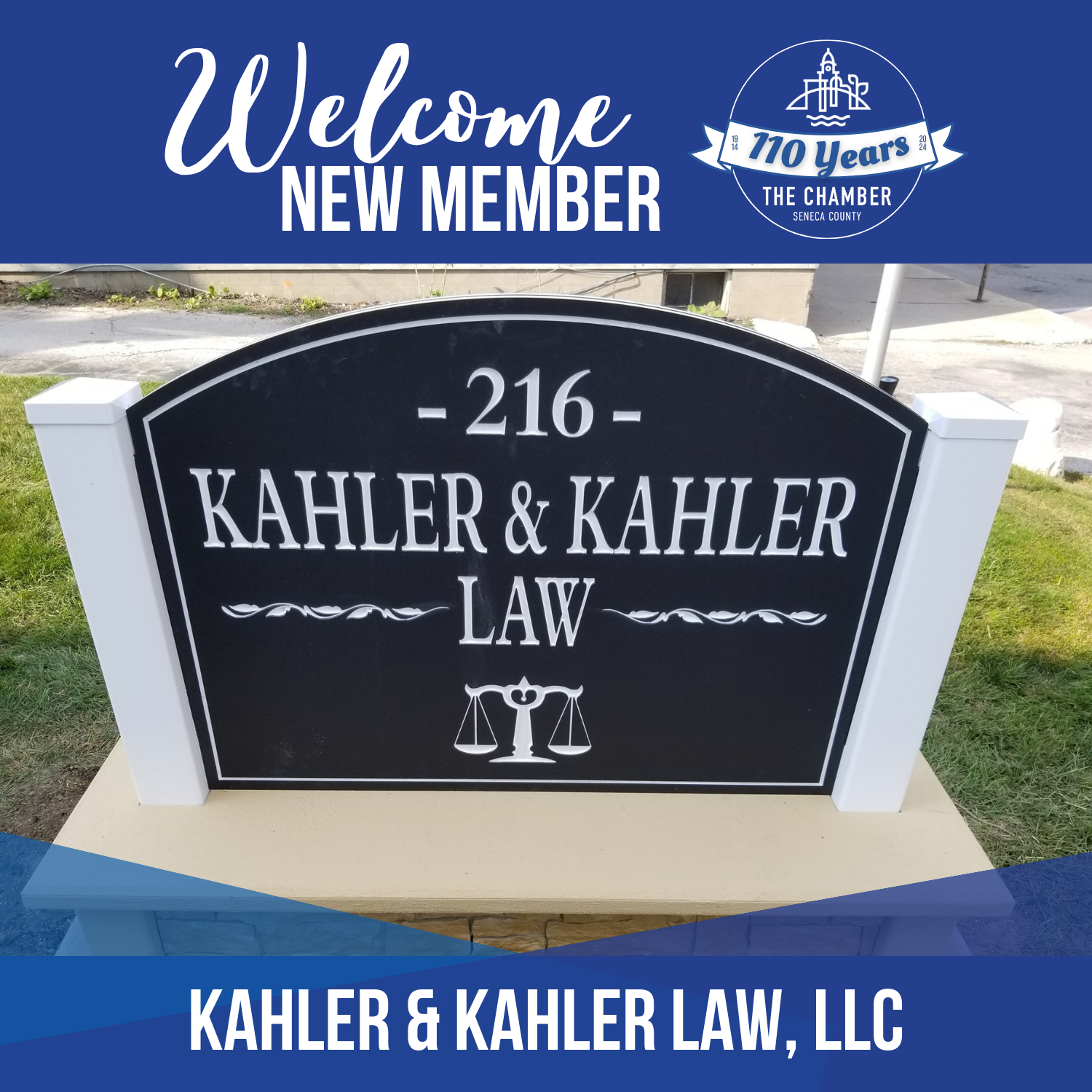 New Member: Kahler & Kahler Law, LLC