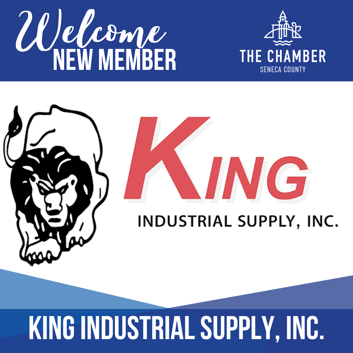 New Member: King Industrial Supply, Inc.
