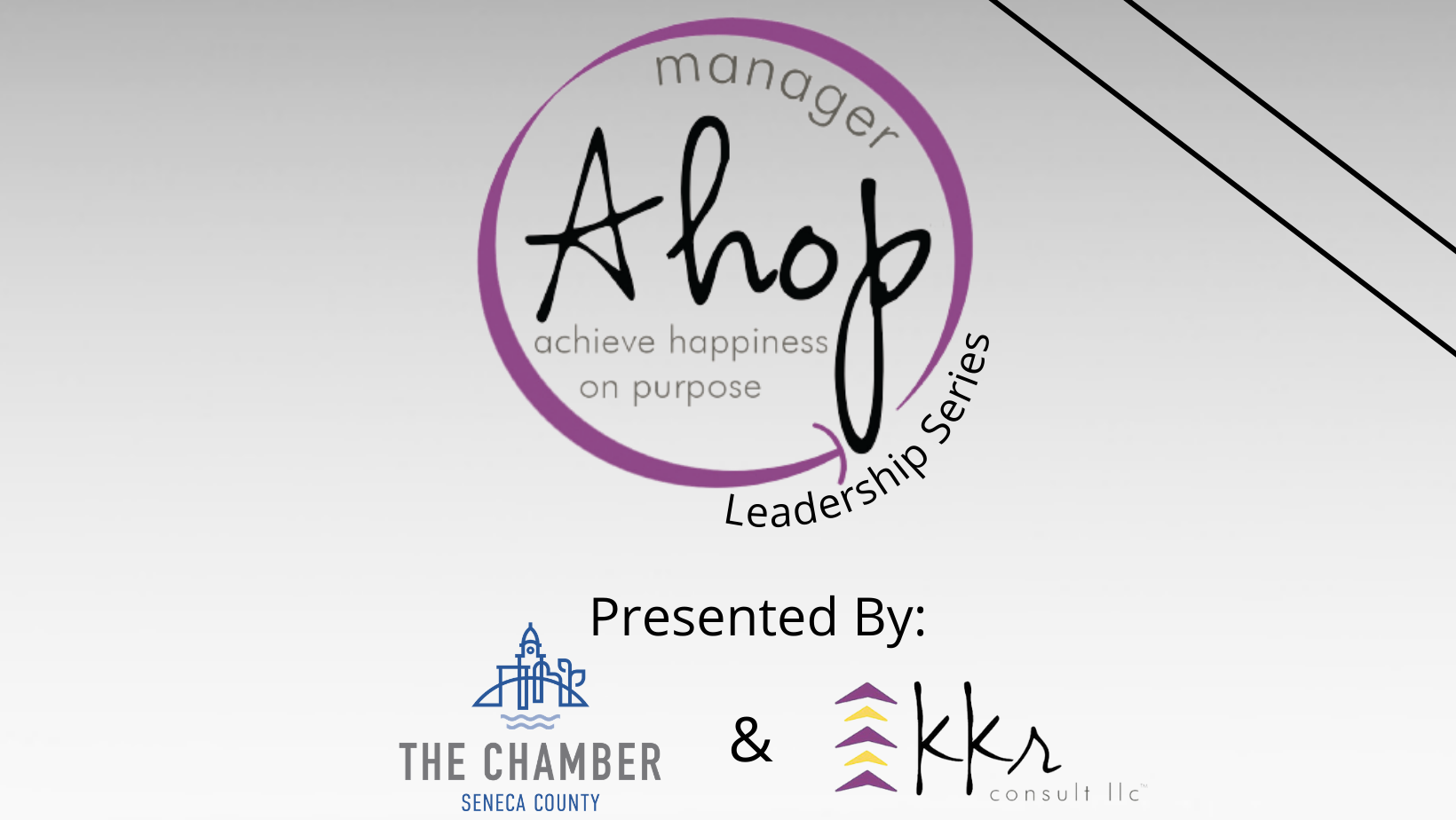 Chamber Partners with KKR Consult to Launch Manager's Leadership Series