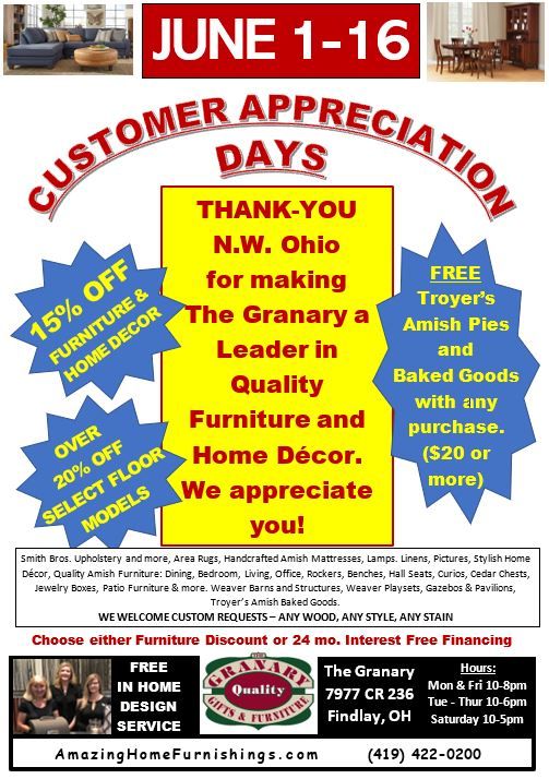 Customer Appreciation Days