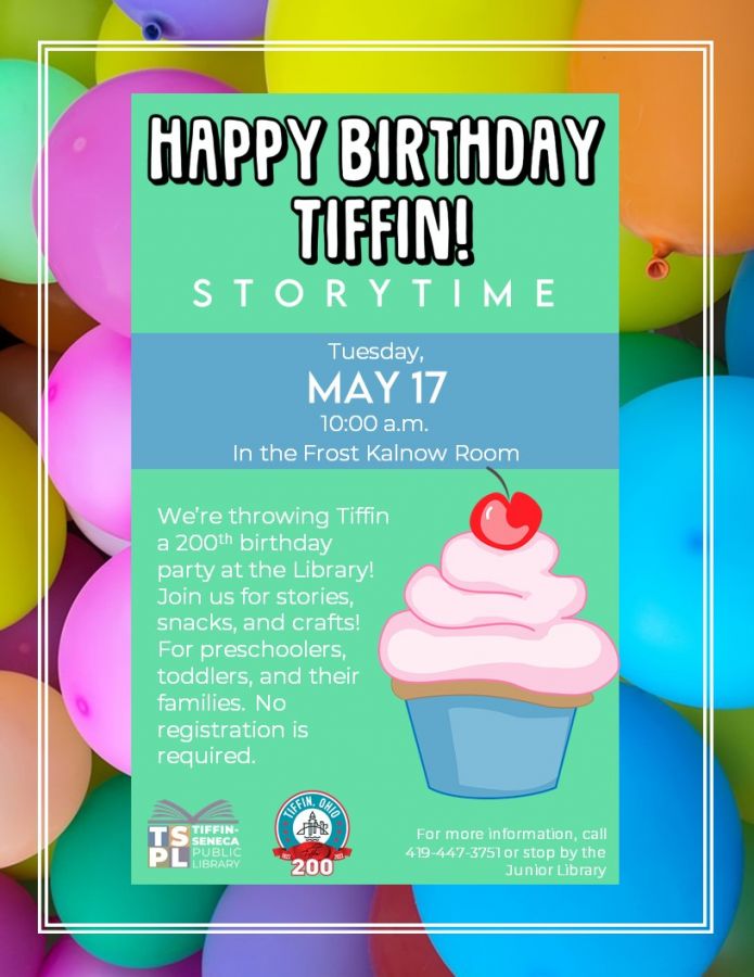 Happy Birthday Tiffin Storytime