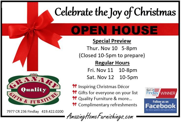 The Granary Christmas Open House