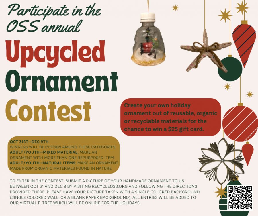 Upcycled Ornament Contest