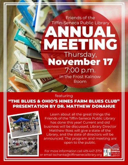 Friends of the Library Annual Meeting