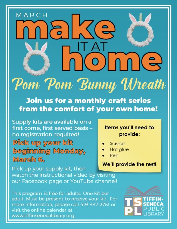 Make it at Home: Pom Pom Bunny Wreath