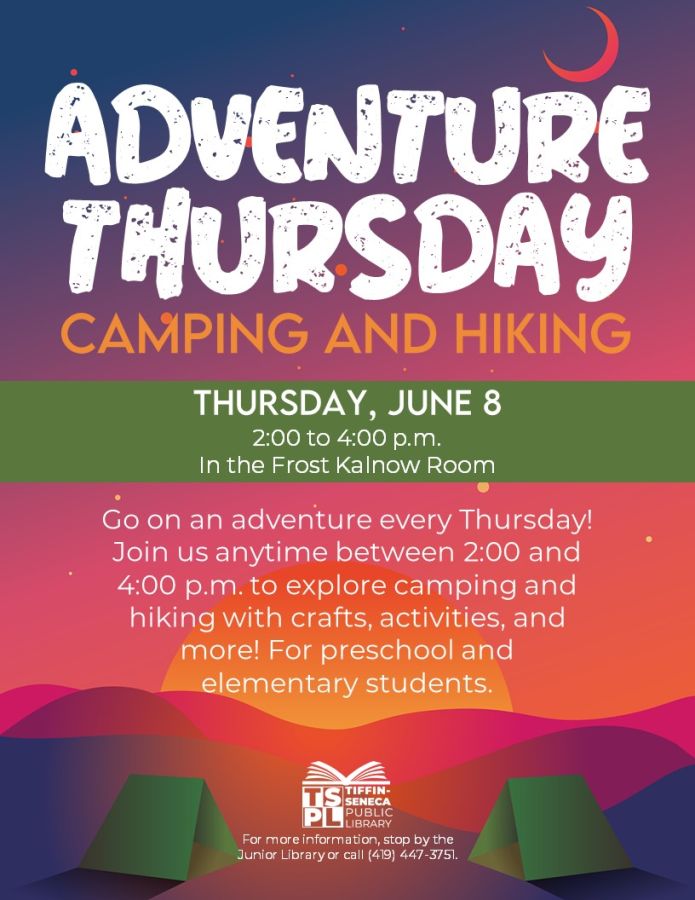 Adventure Thursday: Camping and Hiking