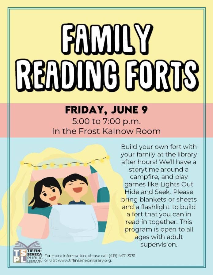 Family Reading Forts