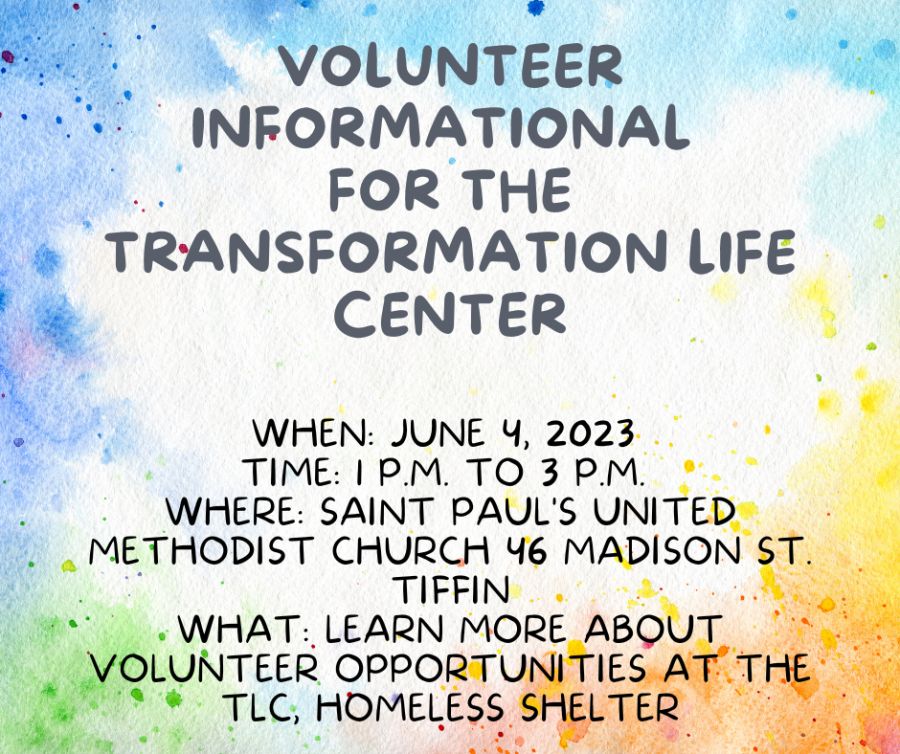 Volunteer Informational for TLC
